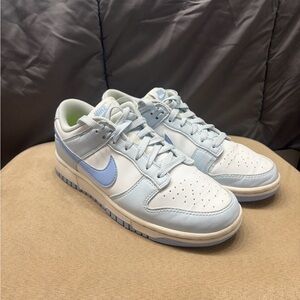Nike Dunks Low Sky Blue and White